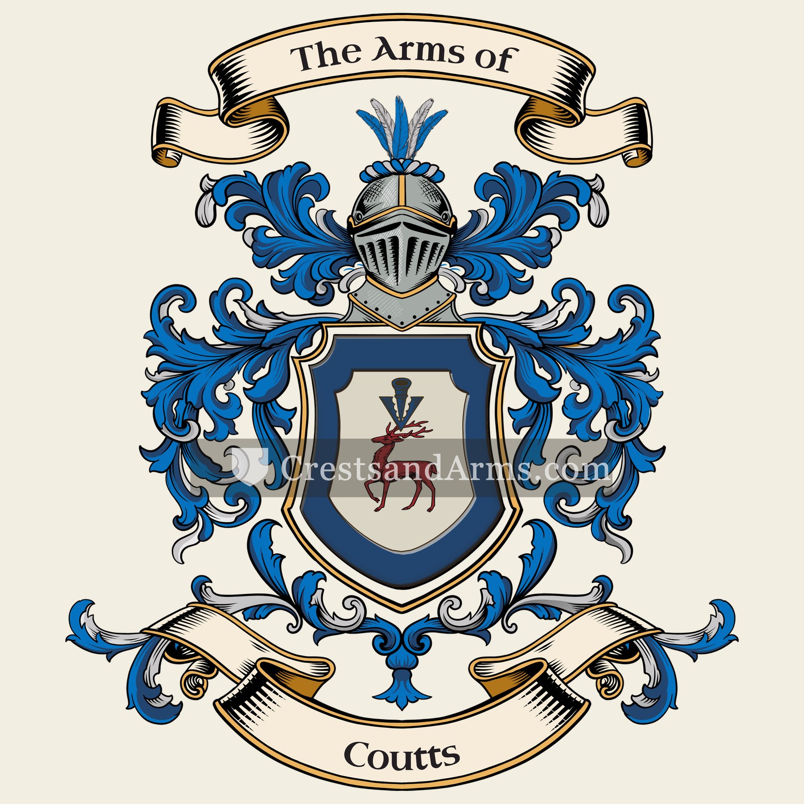 The Coutts coat of arms
