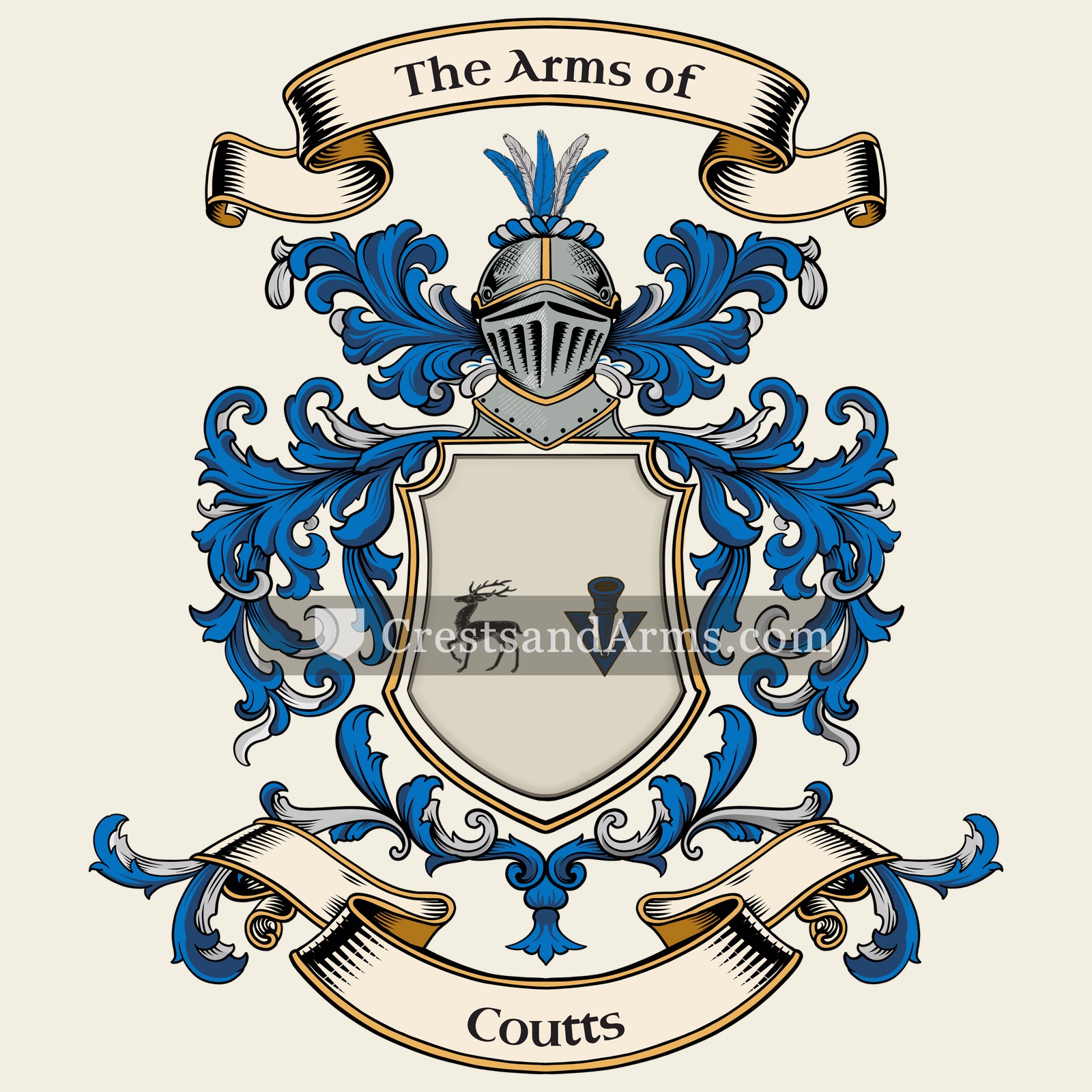 The Coutts coat of arms