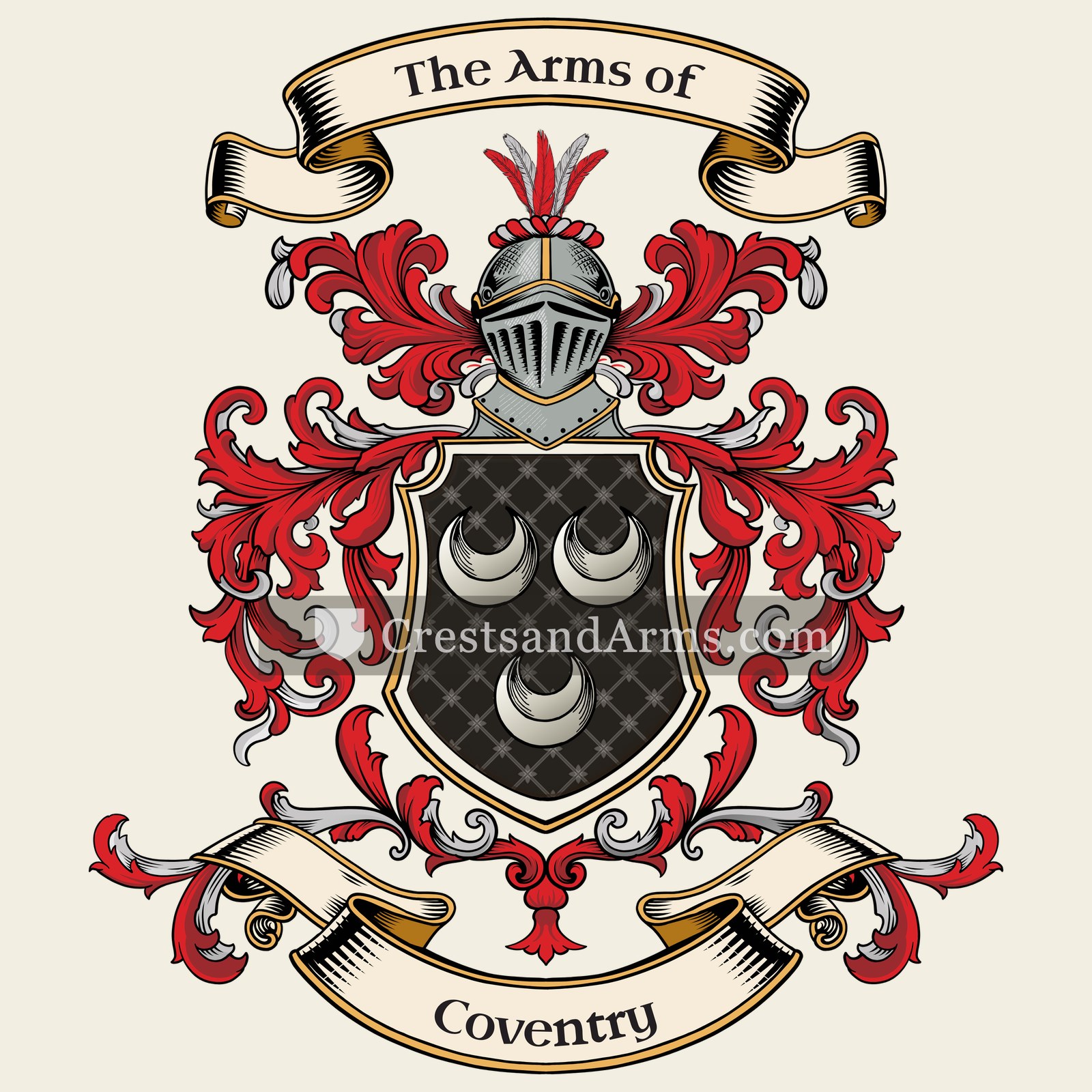 The Coventry coat of arms