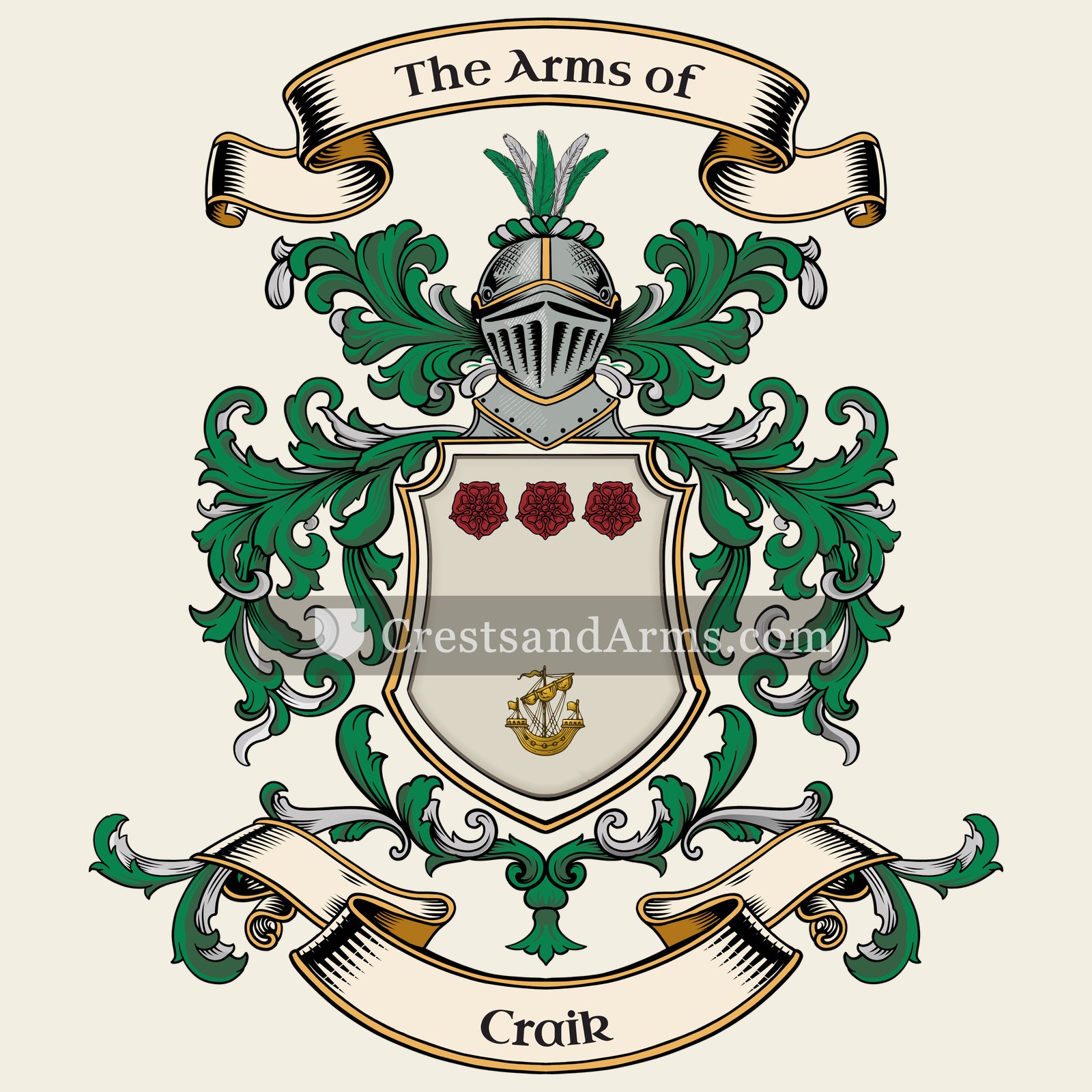 The Craik coat of arms