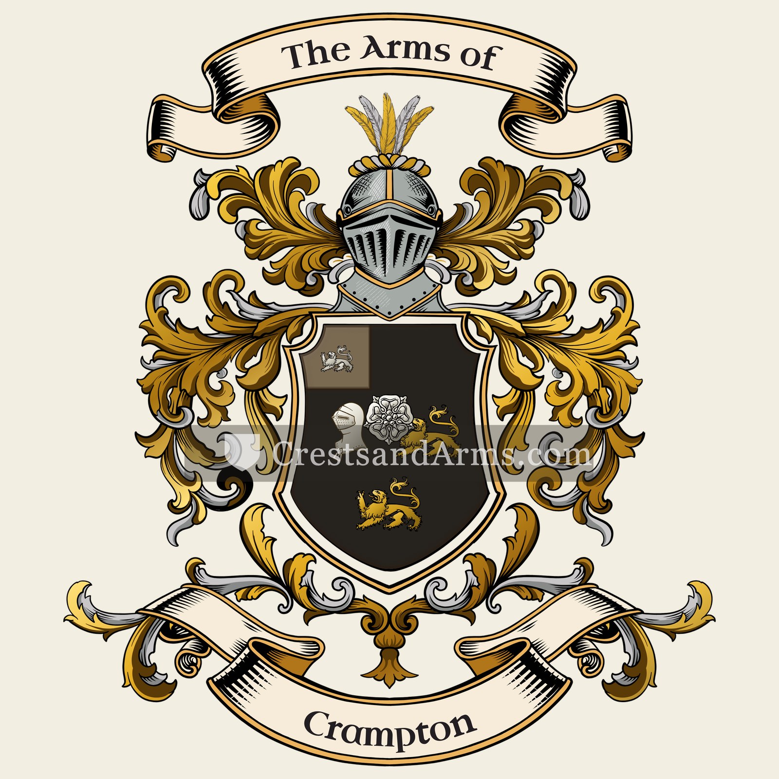 The Crampton coat of arms