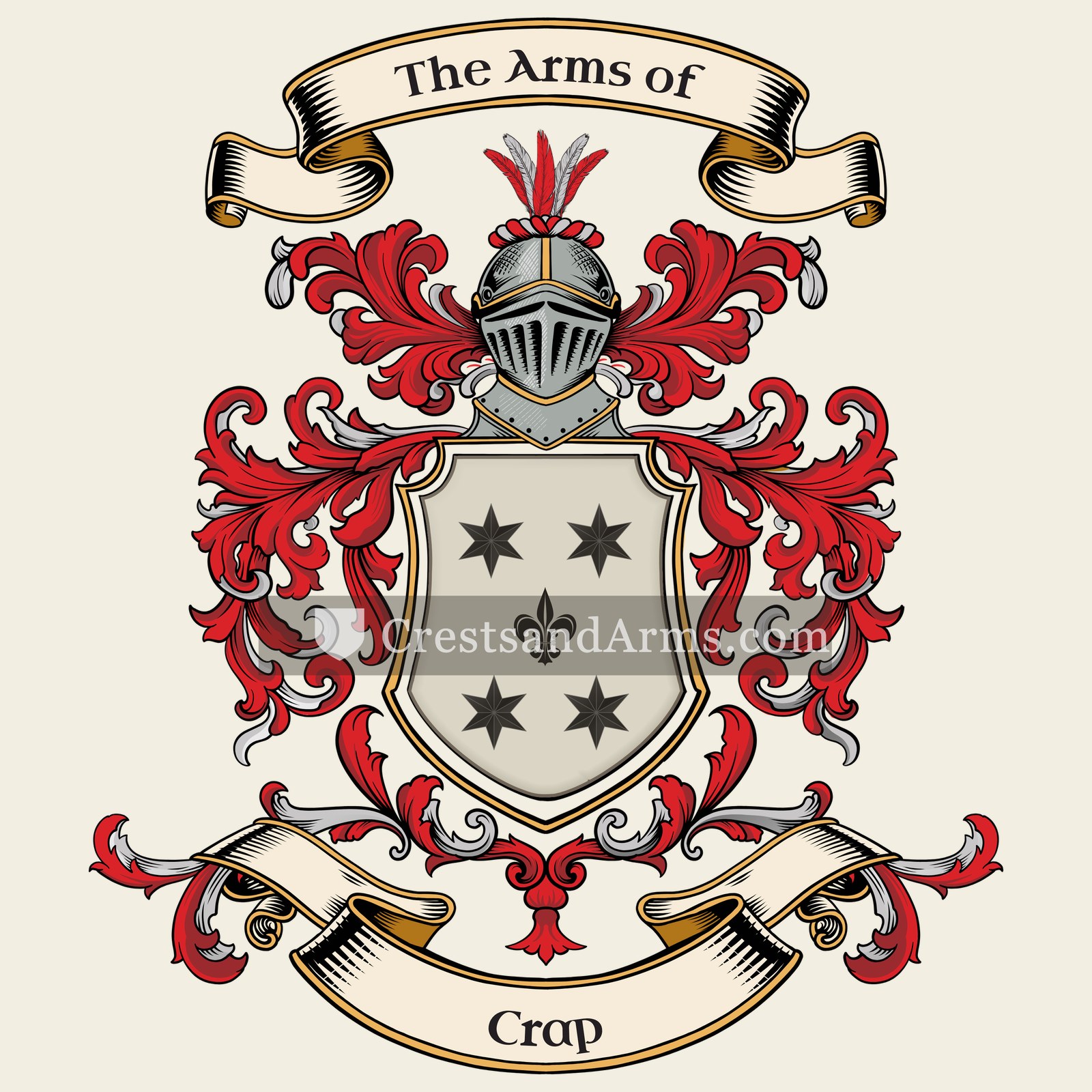 The Crap coat of arms