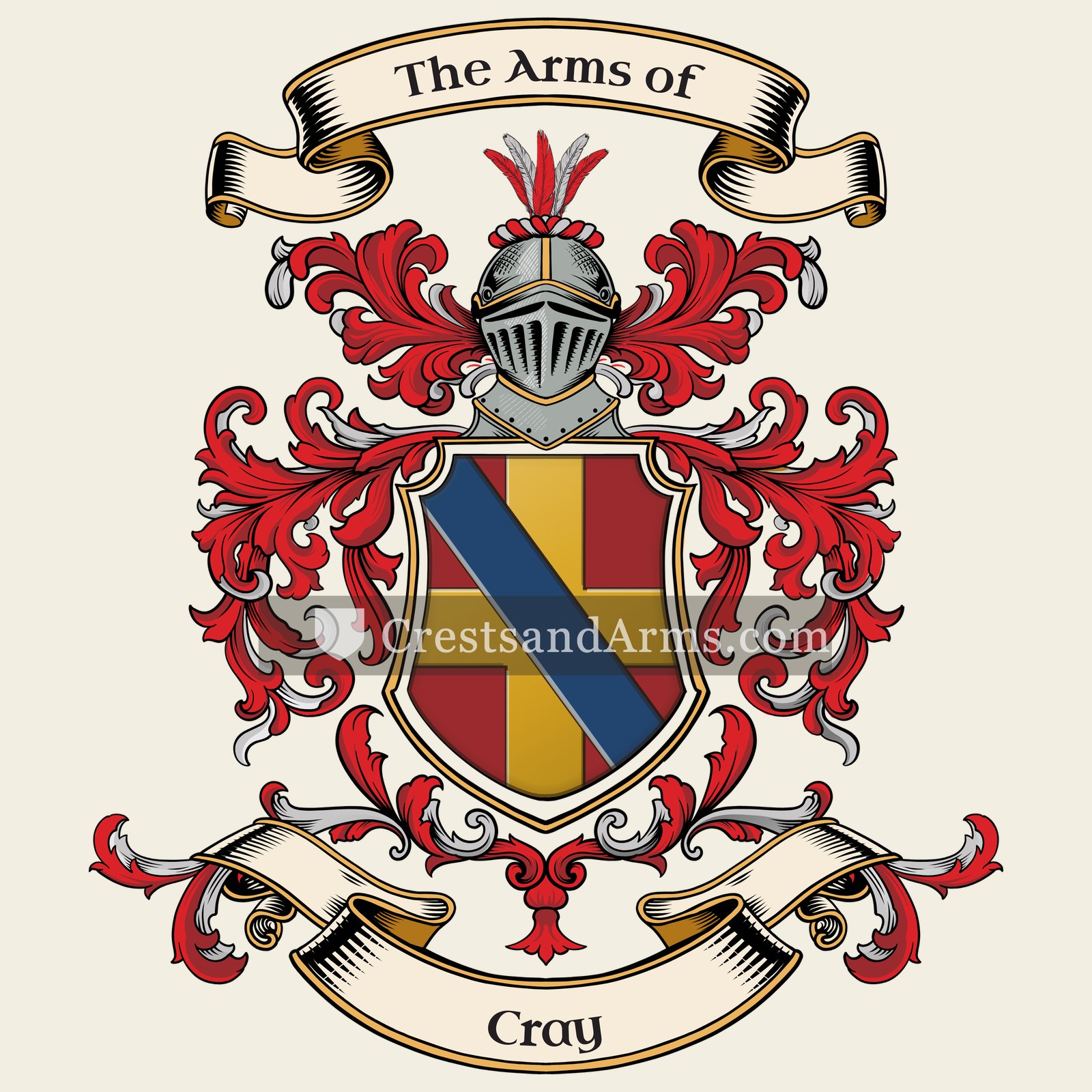 The Cray coat of arms