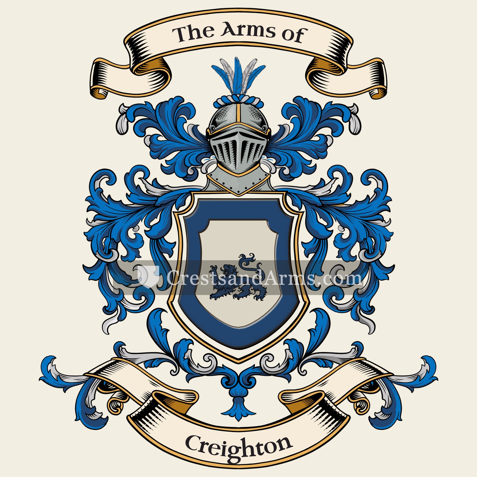 The Creighton coat of arms