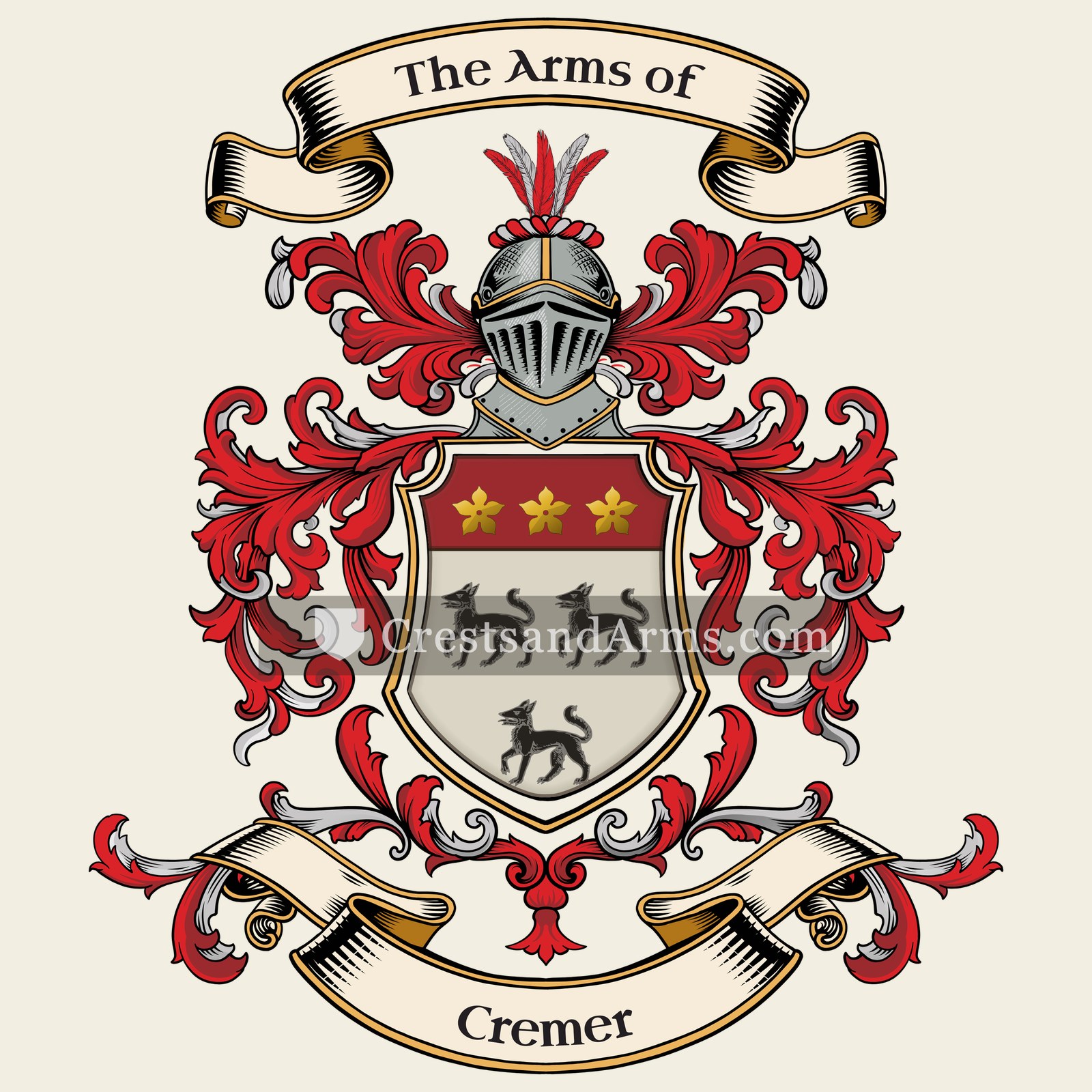 The Cremer coat of arms
