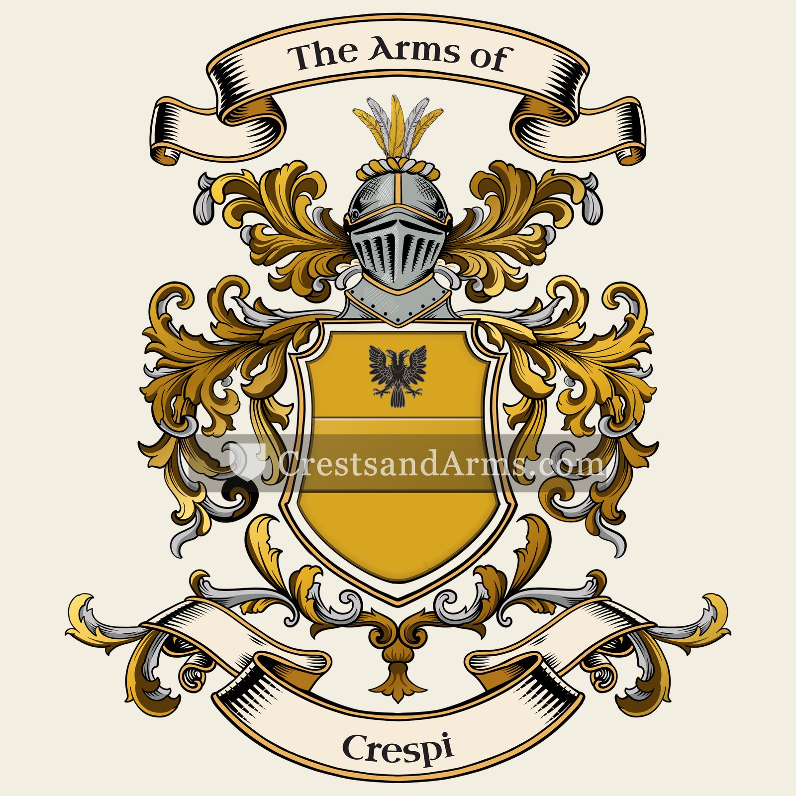 The Crespi coat of arms