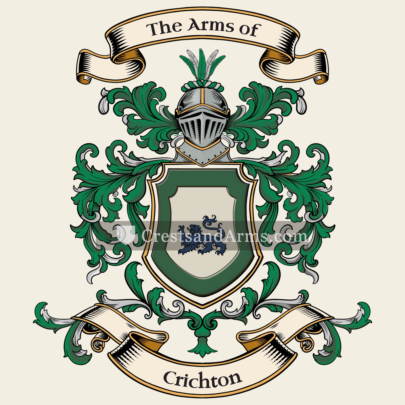 The Crichton coat of arms