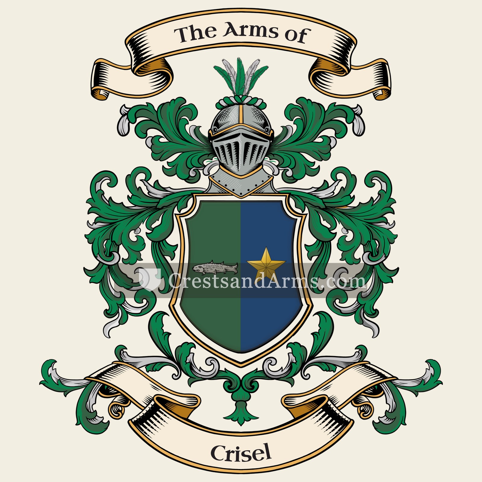 The Crisel coat of arms