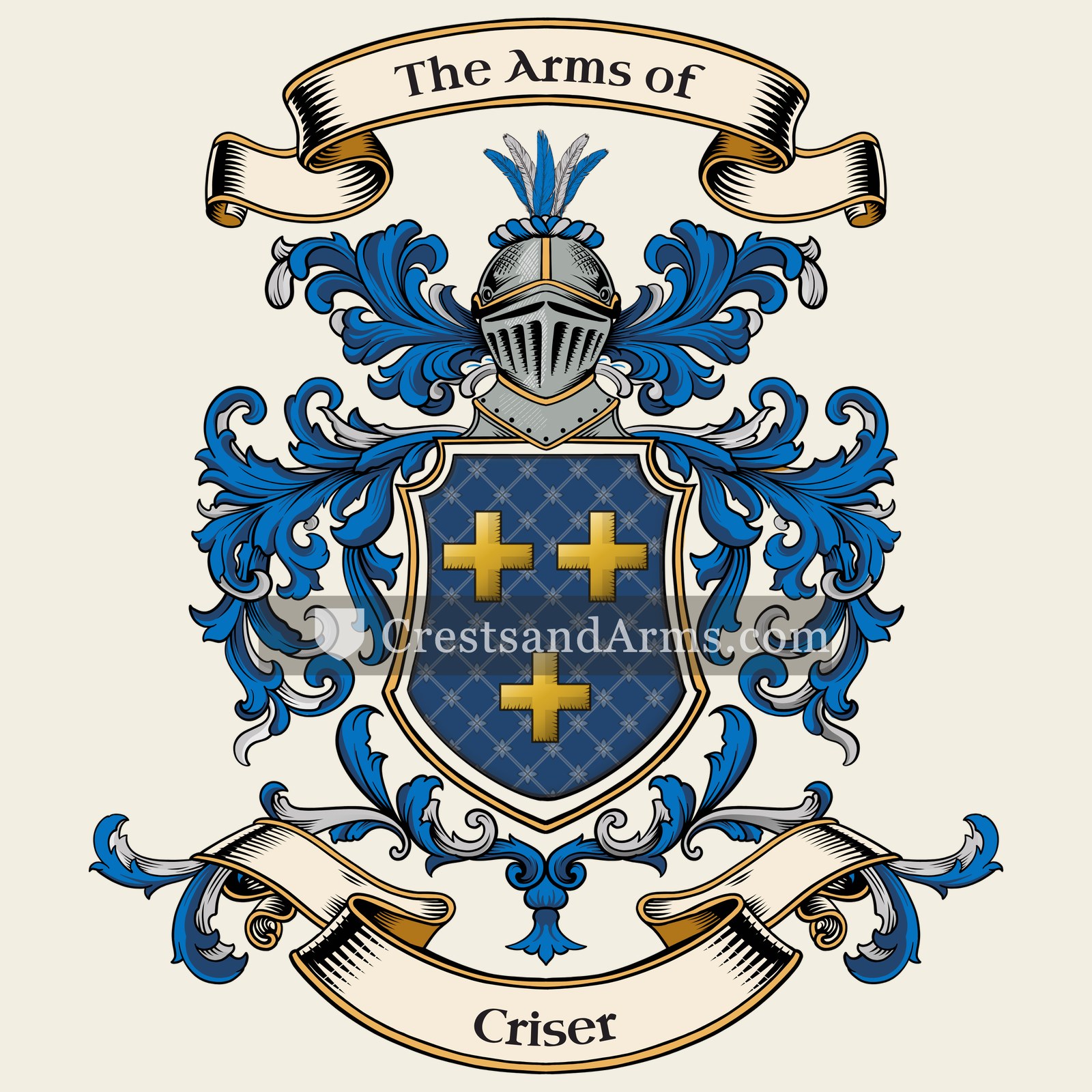 The Criser coat of arms