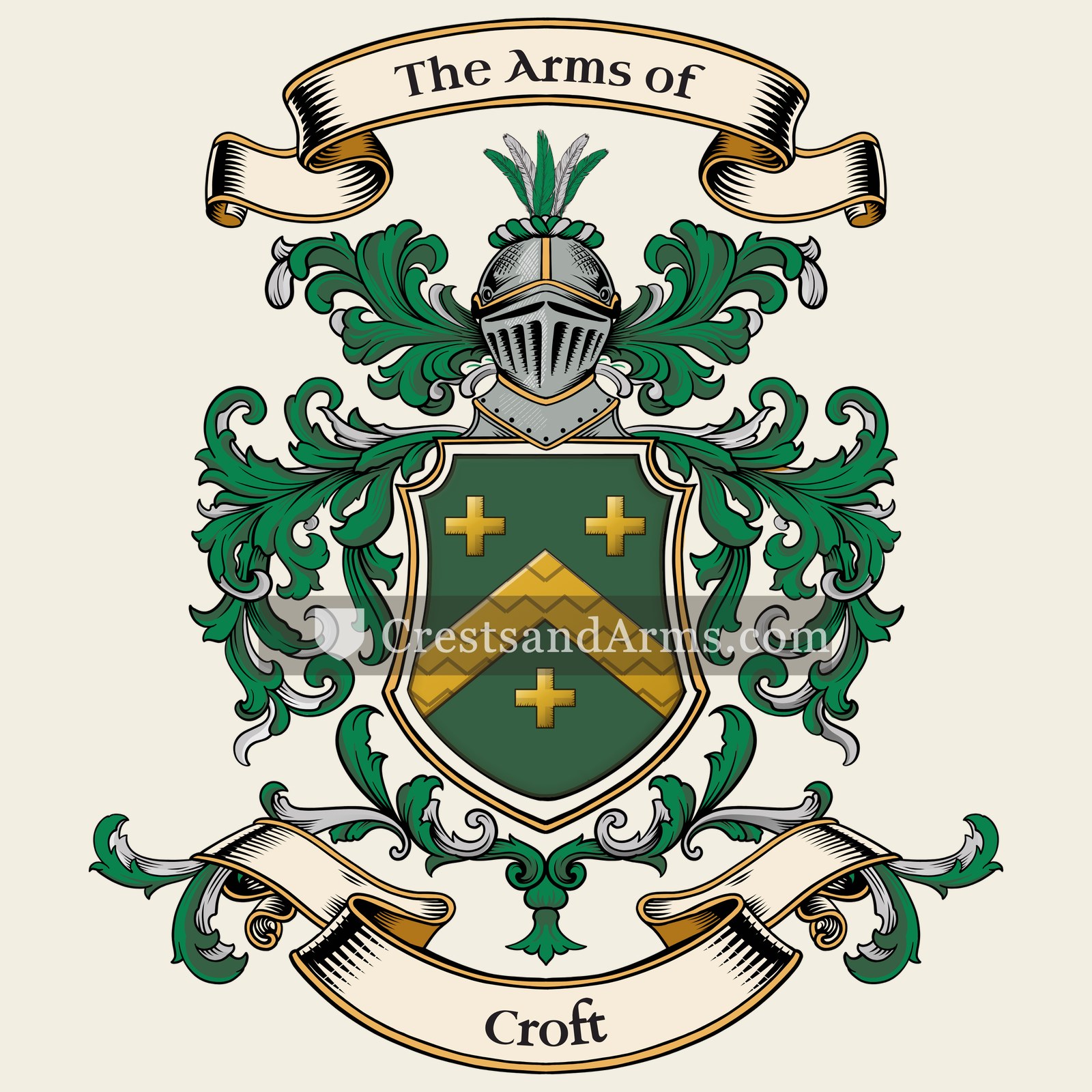 The Croft coat of arms