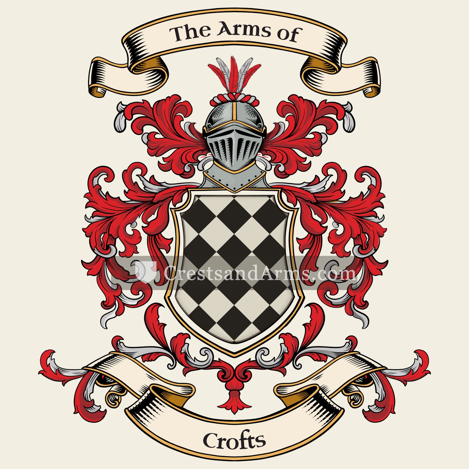 The Crofts coat of arms