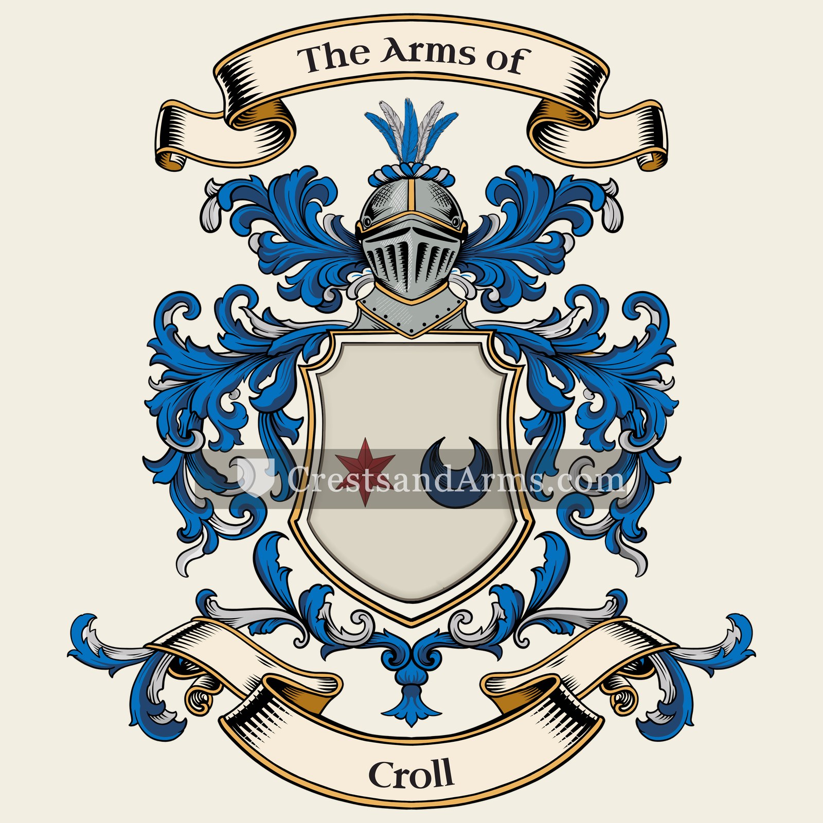 The Croll coat of arms
