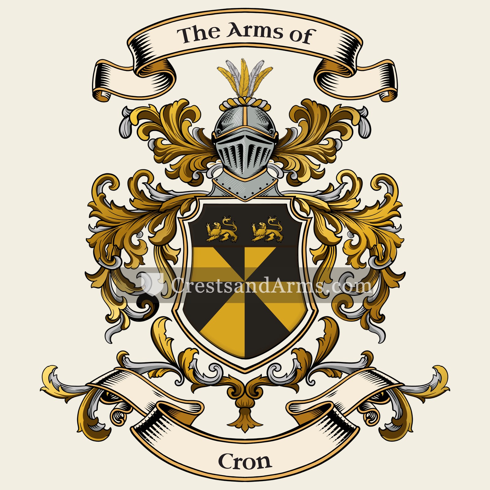 The Cron coat of arms