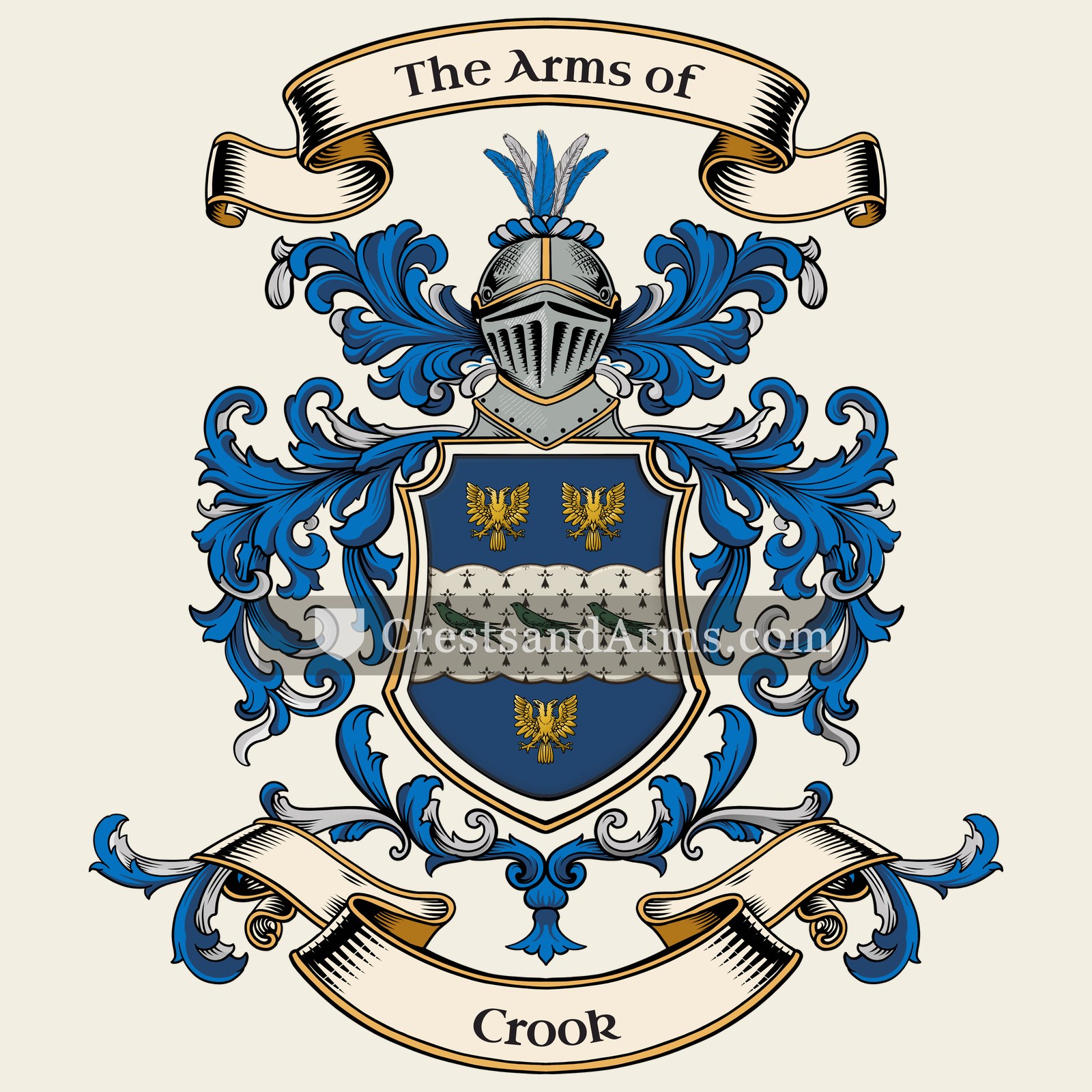 The Crook coat of arms