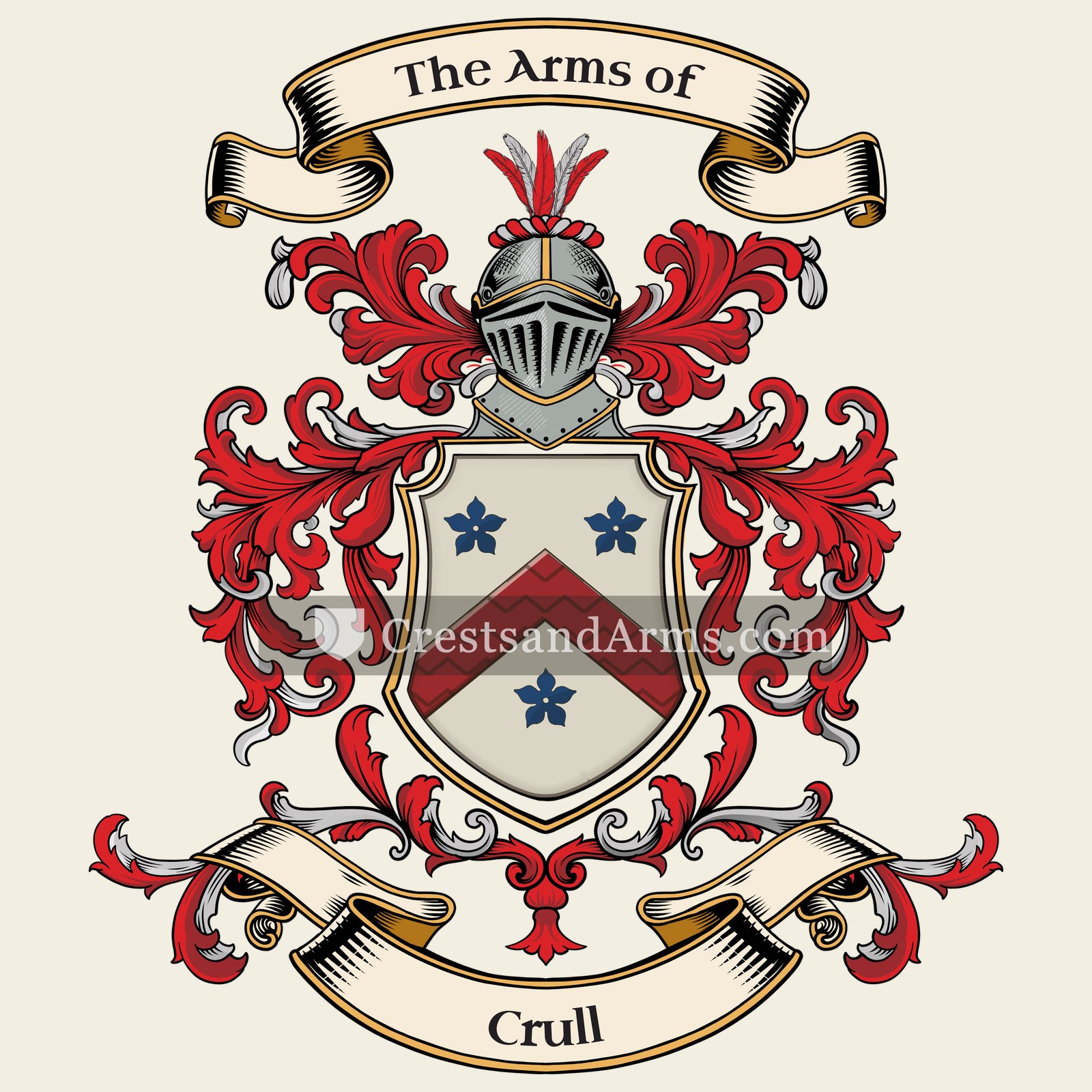 The Crull coat of arms
