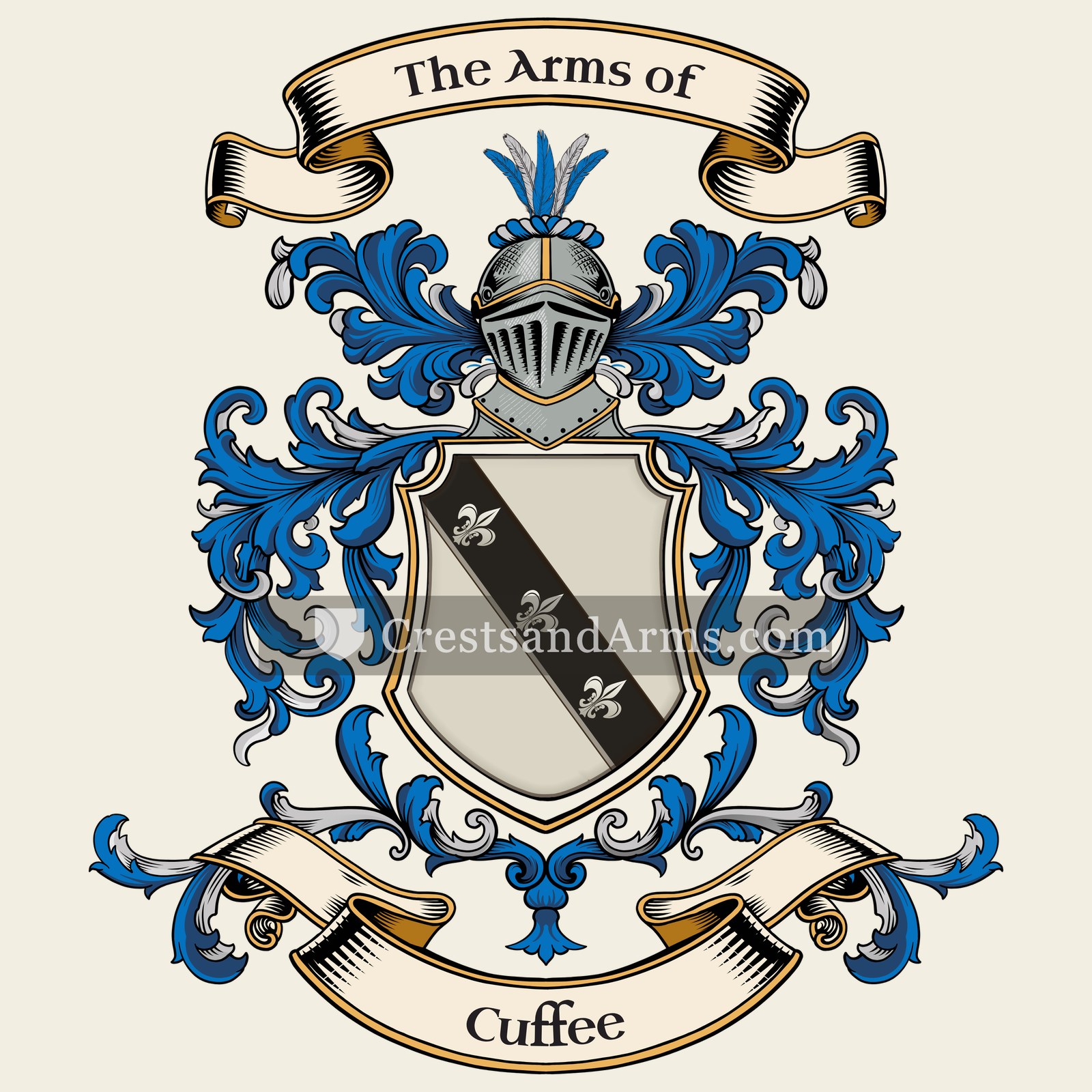 The Cuffee coat of arms