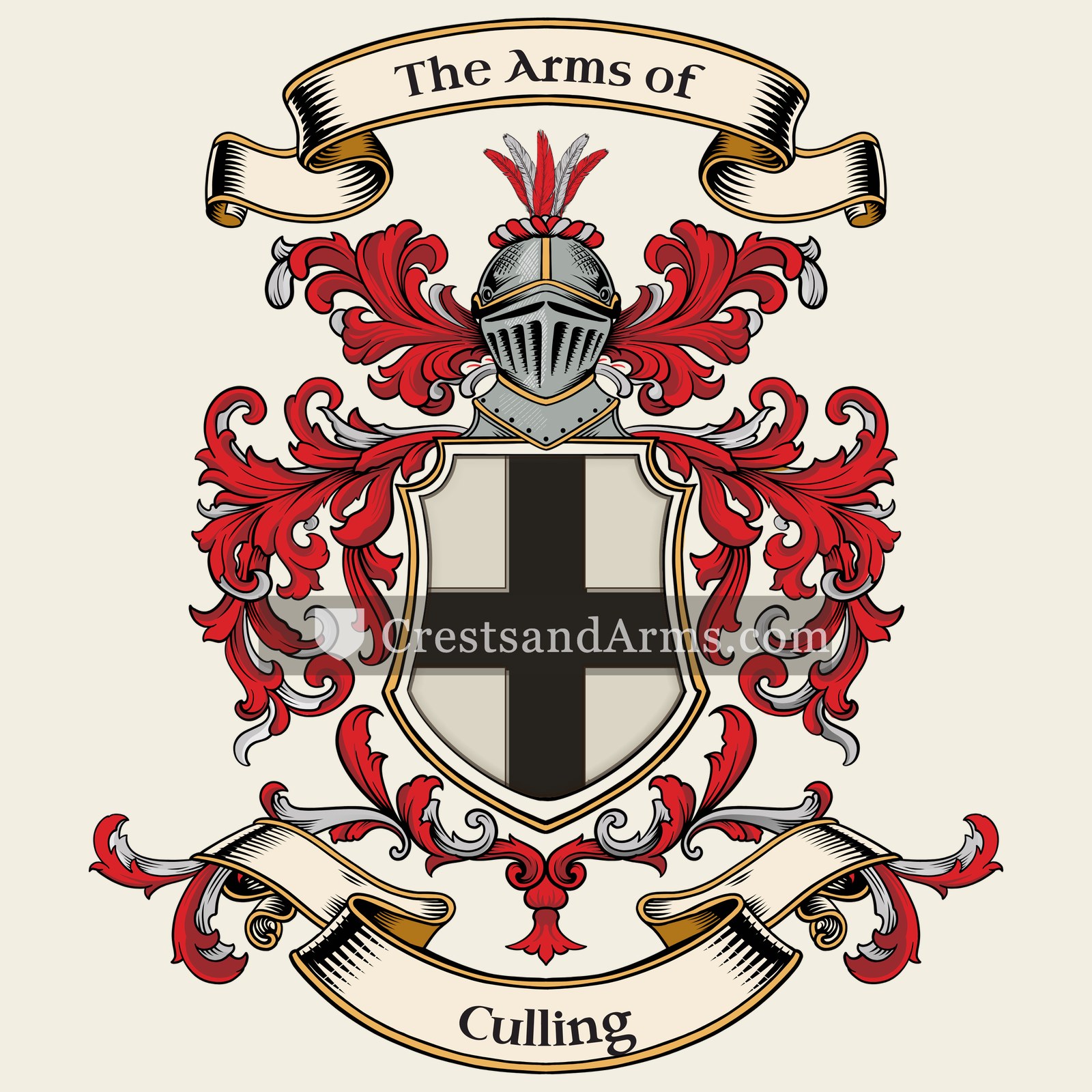 The Culling coat of arms