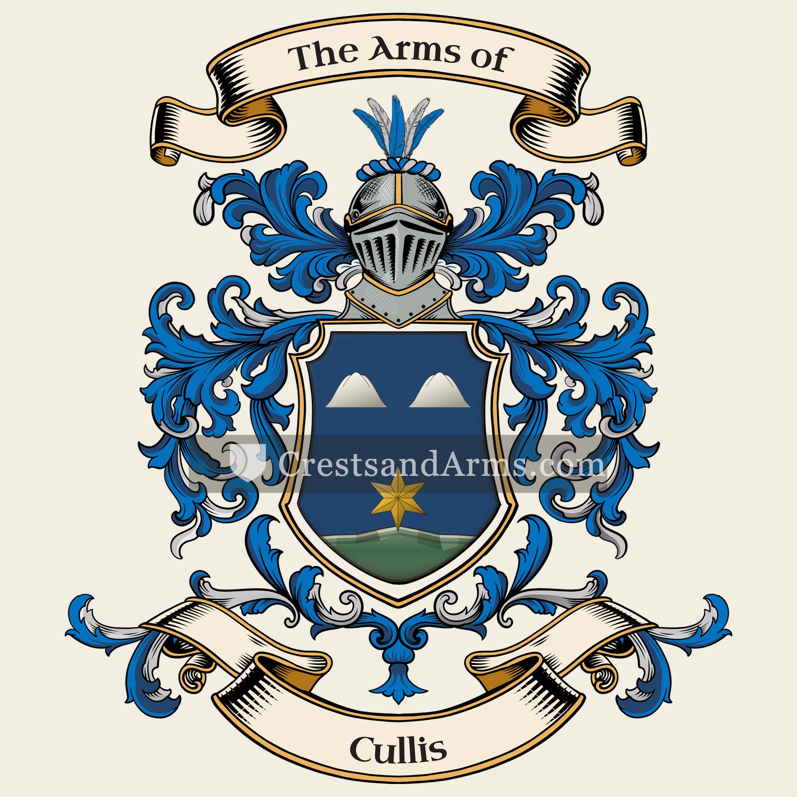 The Cullis coat of arms