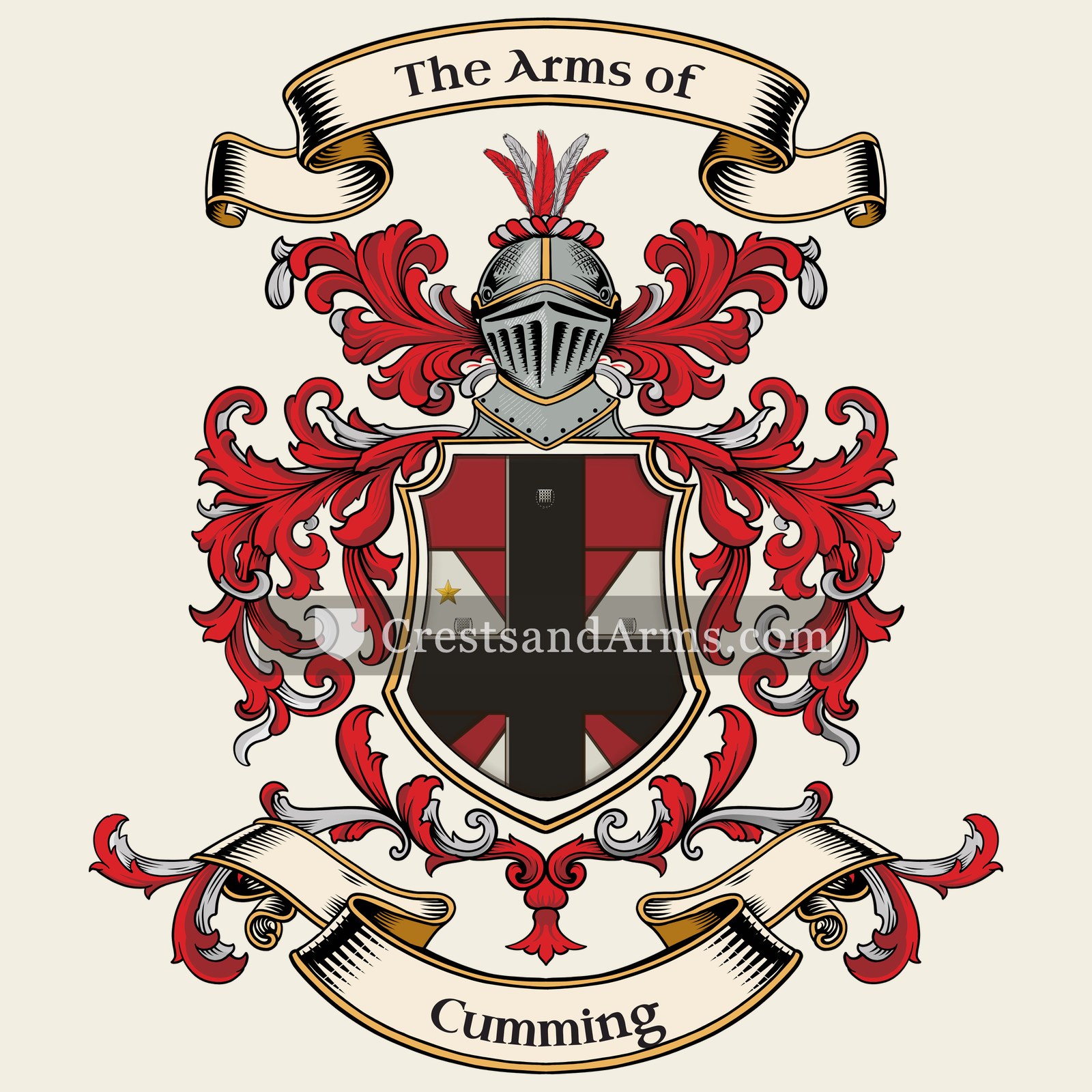 The Cumming coat of arms