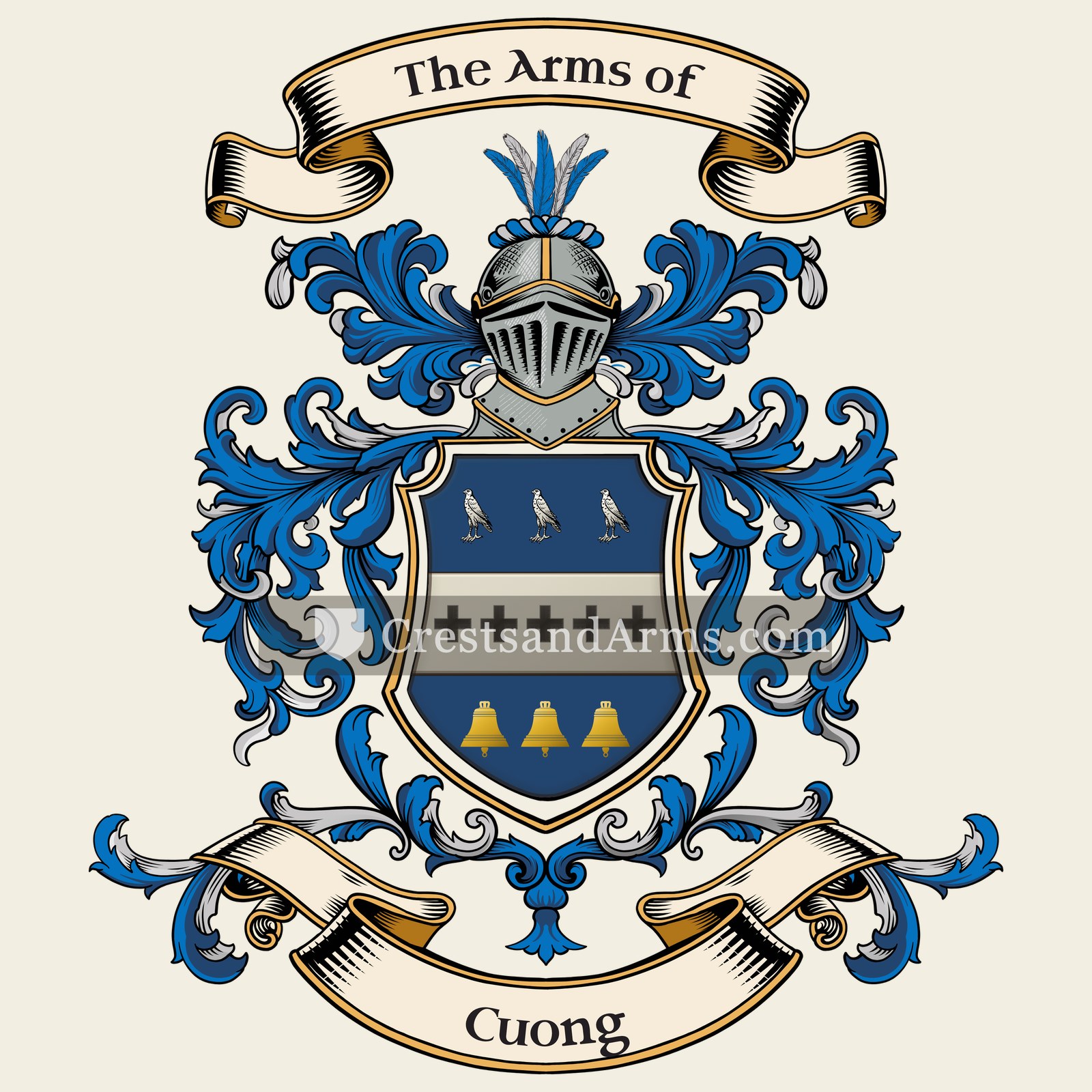 The Cuong coat of arms