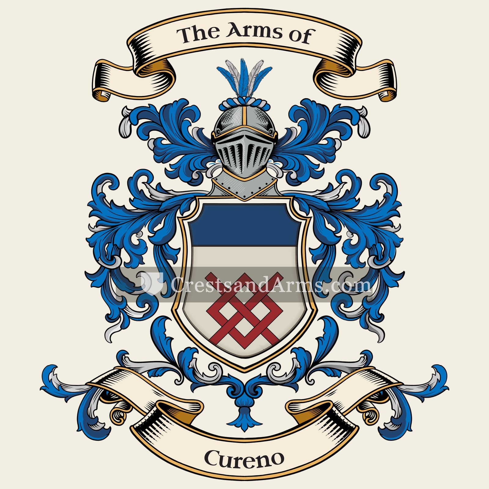 The Cureno coat of arms