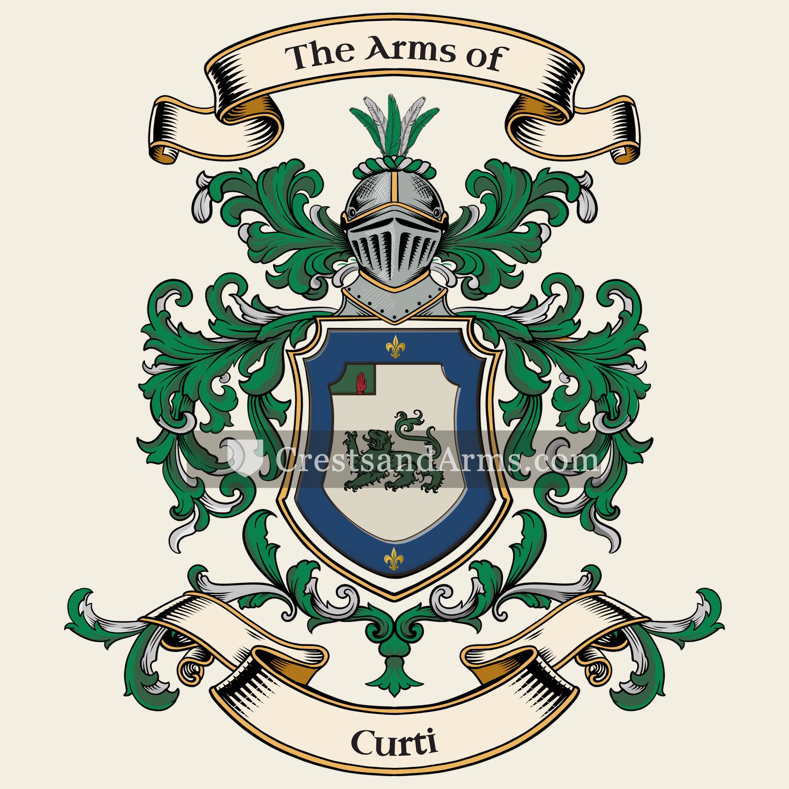 The Curti coat of arms