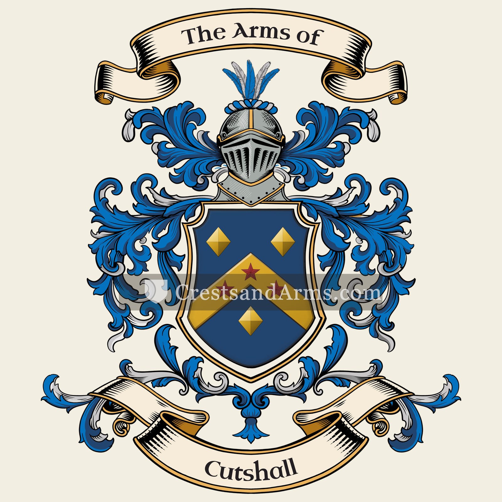 The Cutshall coat of arms