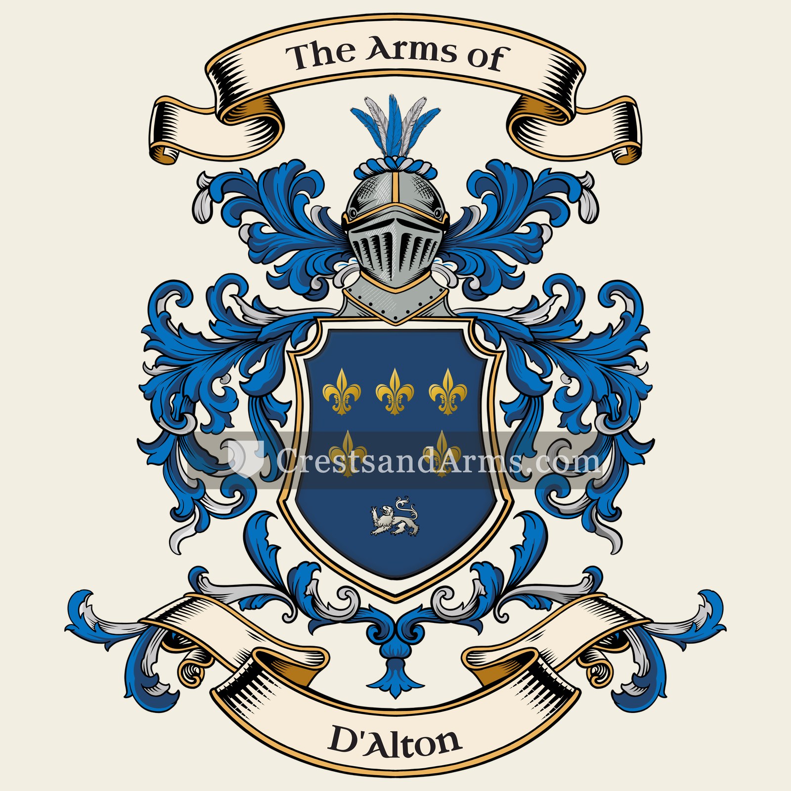 The D'Alton coat of arms