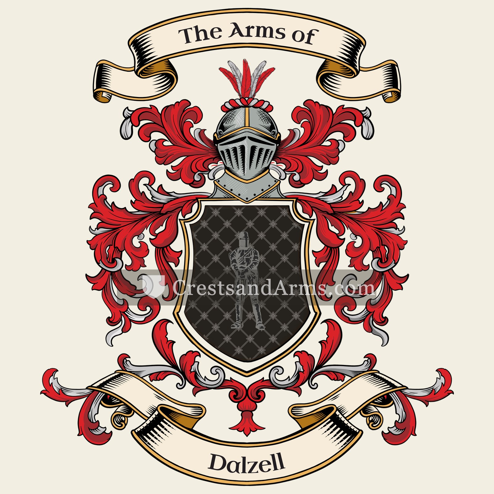 The Dalzell coat of arms