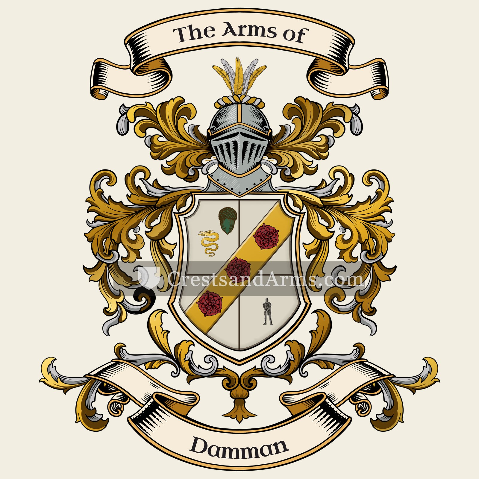 The Damman coat of arms