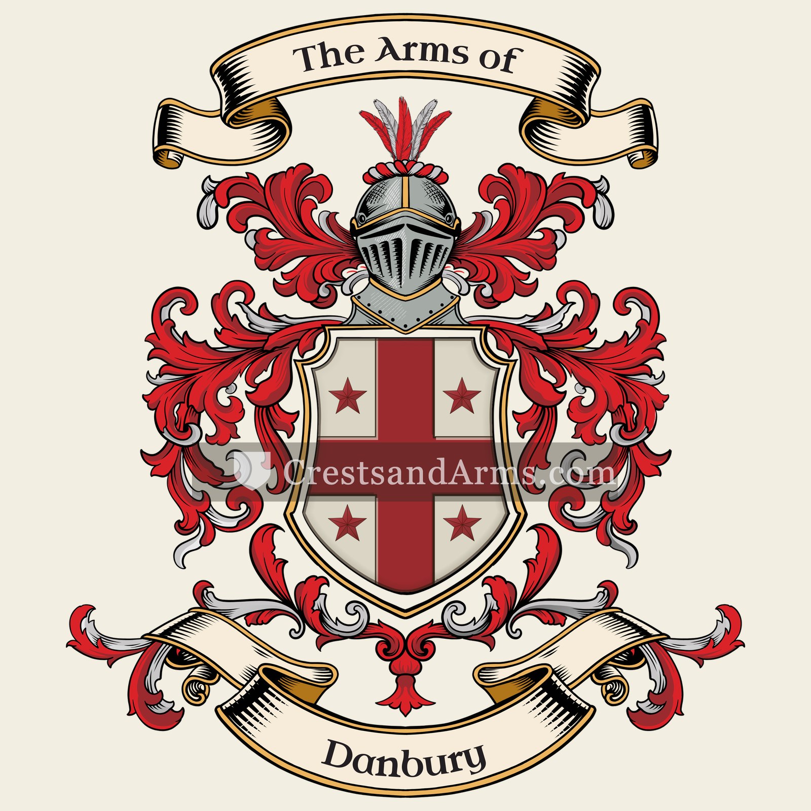 The Danbury coat of arms