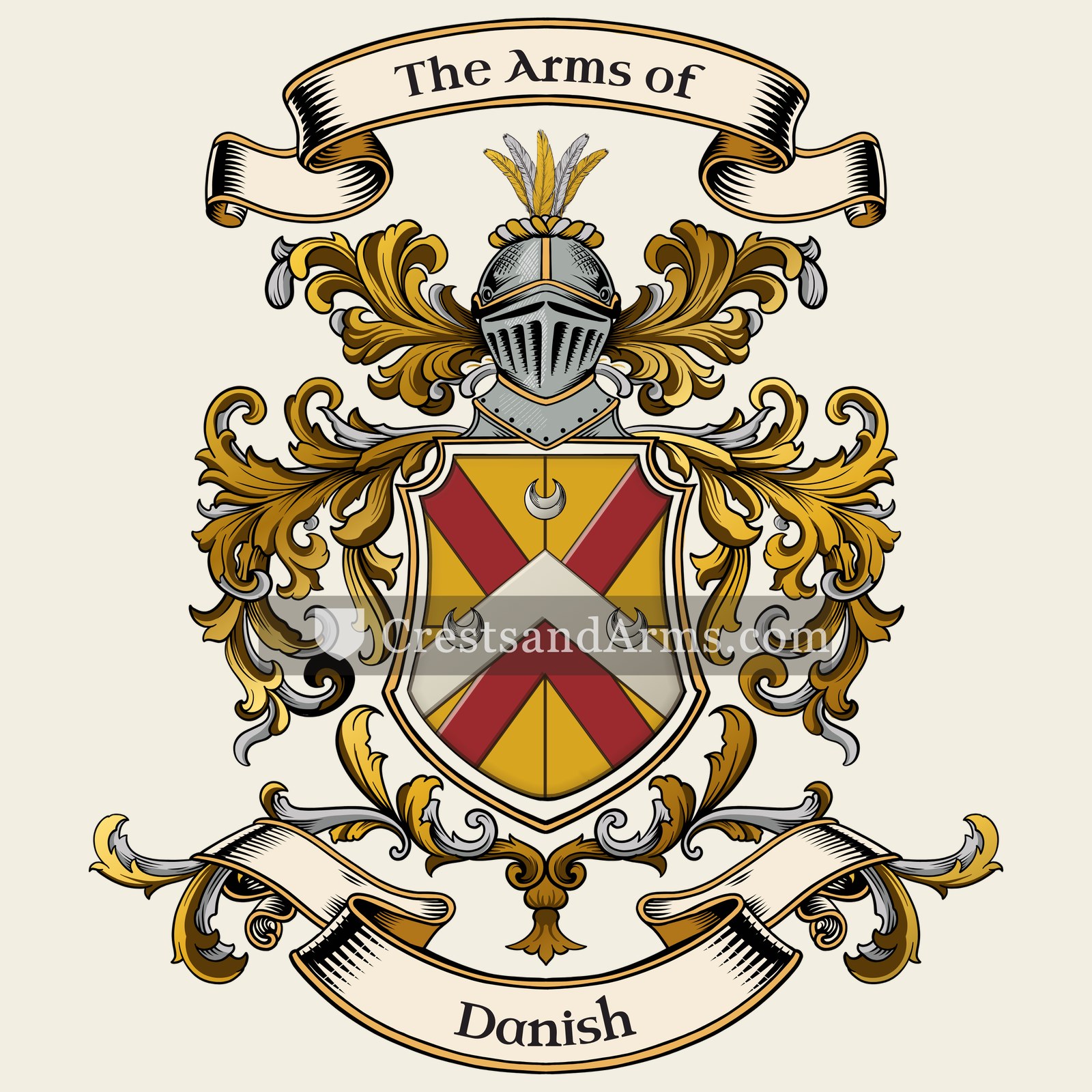 The Danish coat of arms