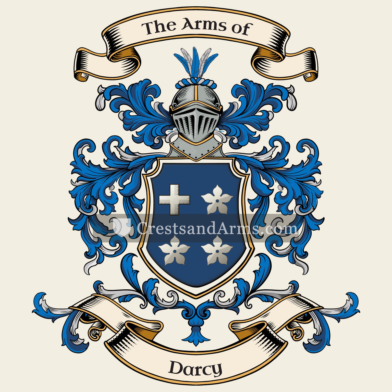 The Darcy coat of arms