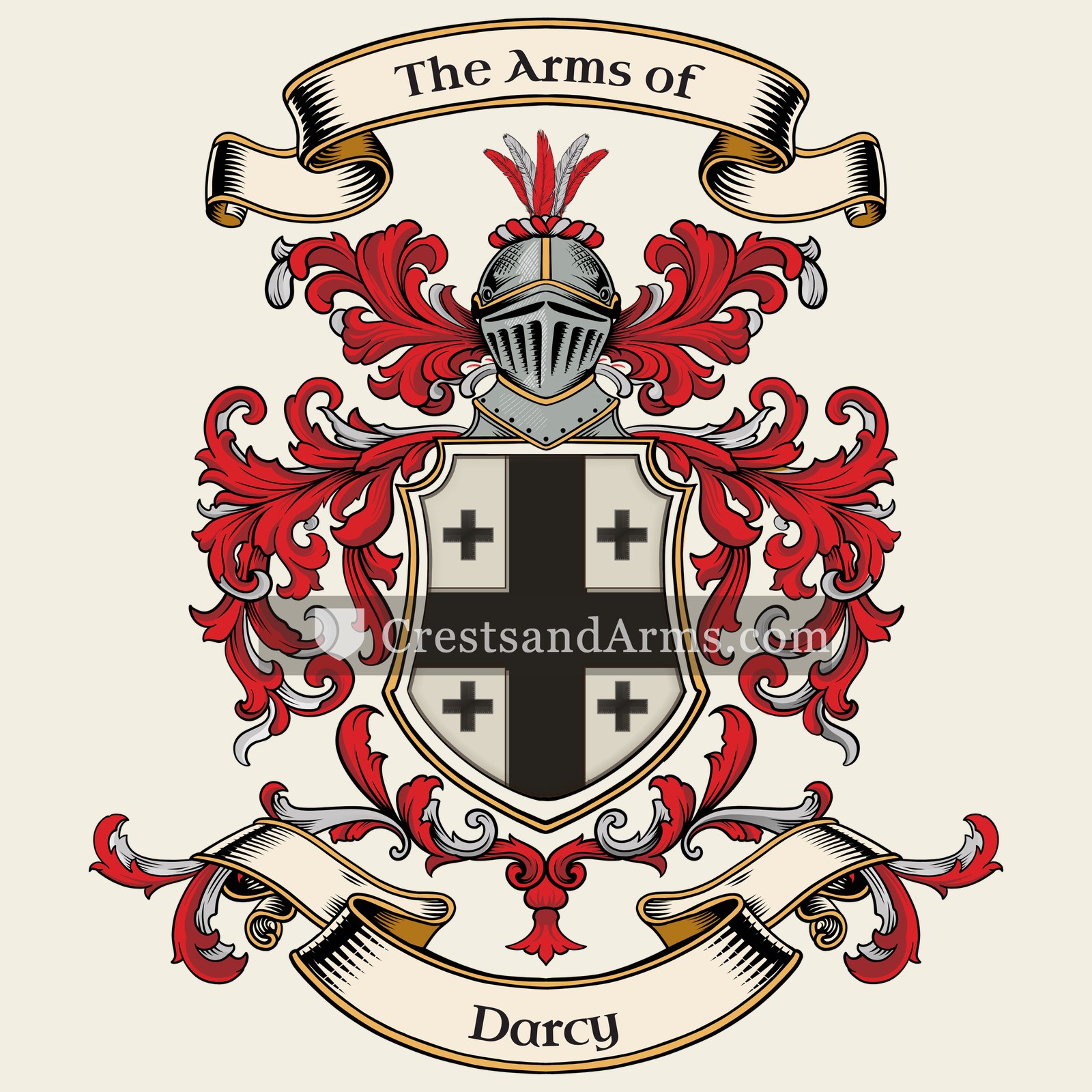 The Darcy coat of arms