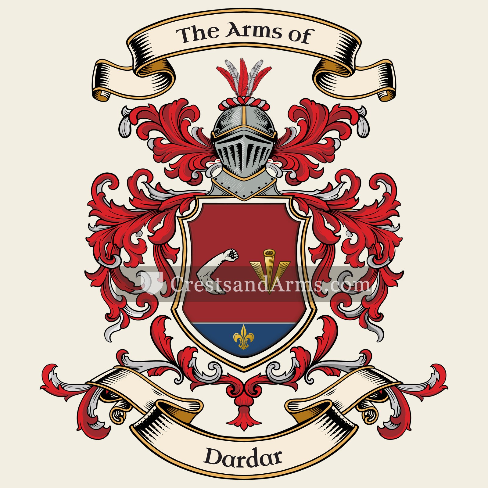 The Dardar coat of arms