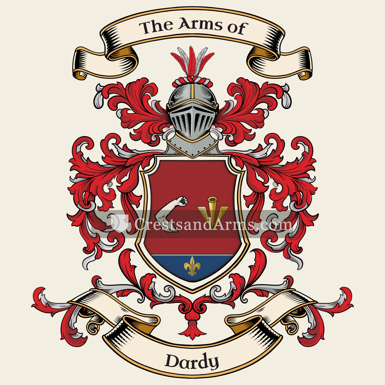 The Dardy coat of arms