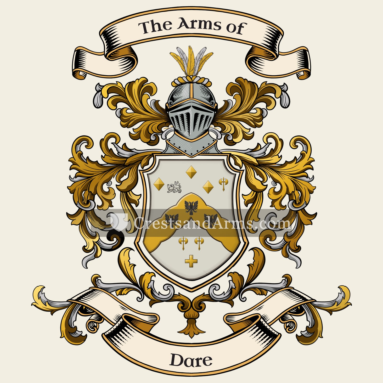 The Dare coat of arms