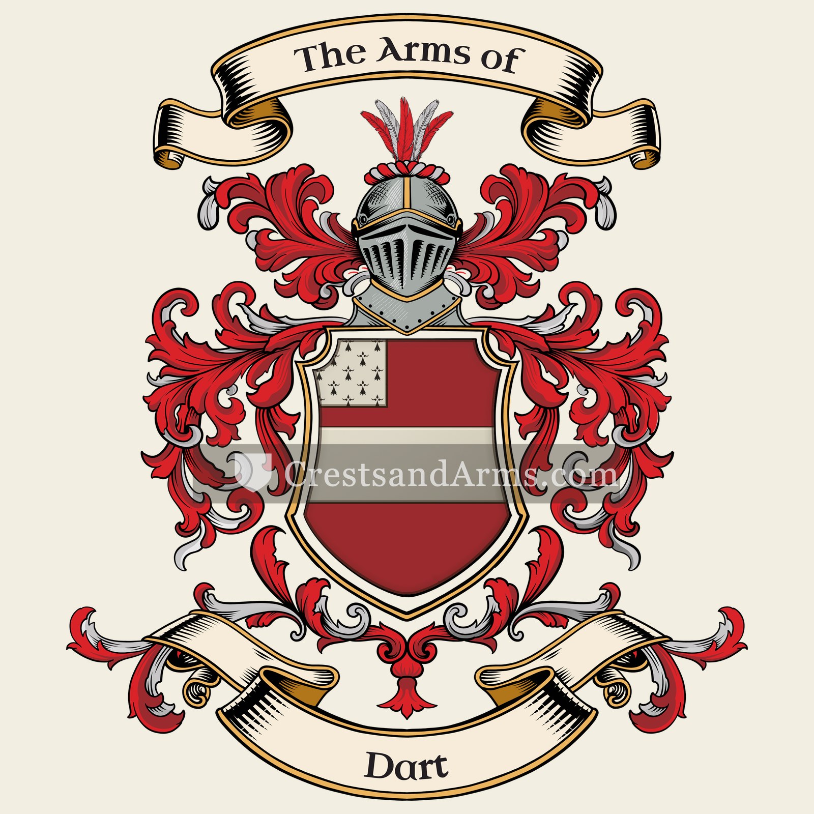 The Dart coat of arms