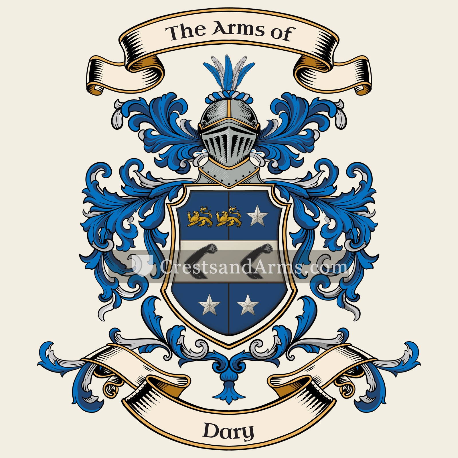 The Dary coat of arms