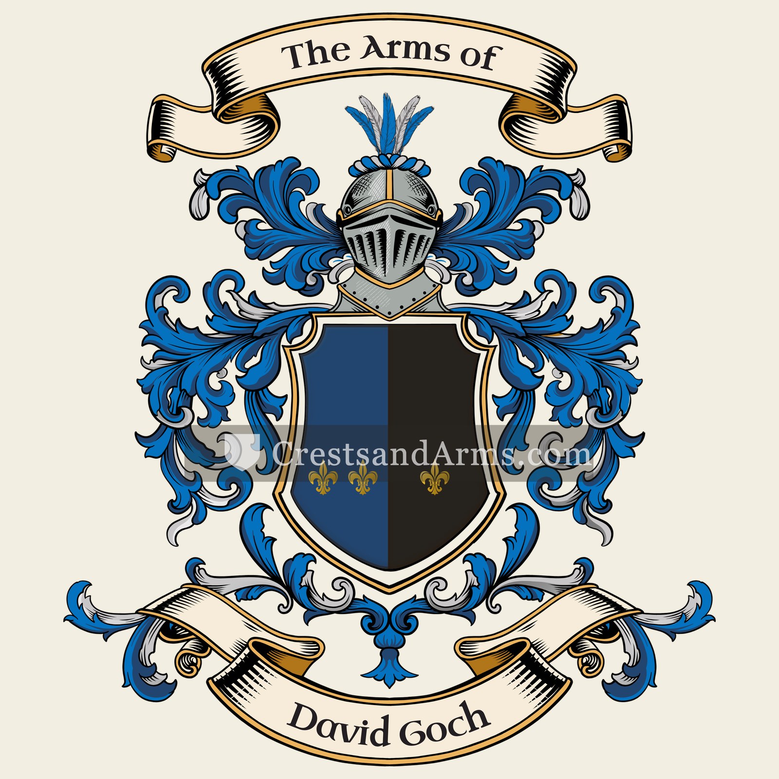 The David Goch coat of arms