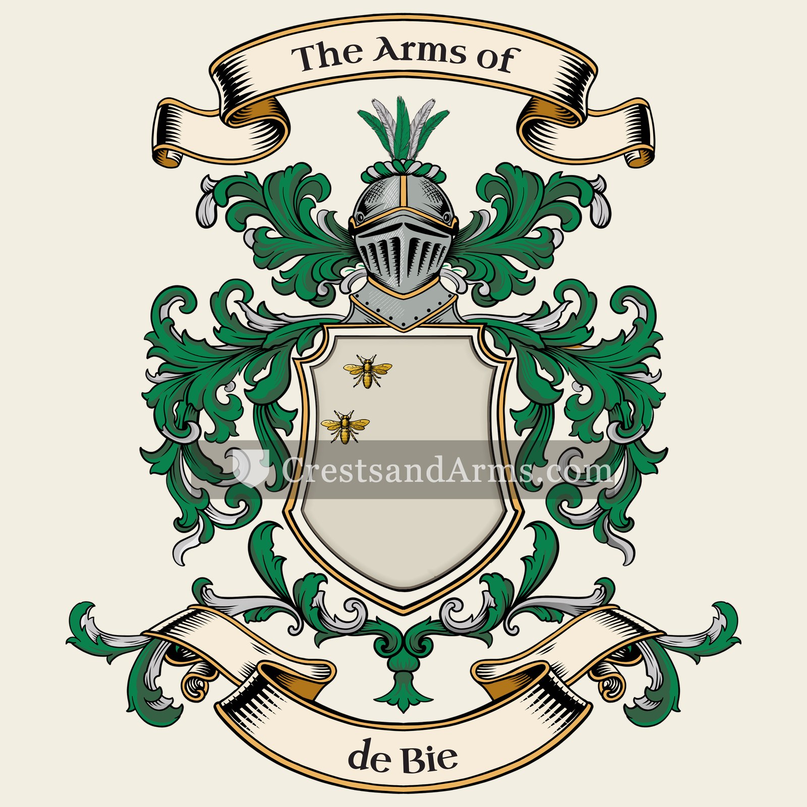 The de Bie coat of arms
