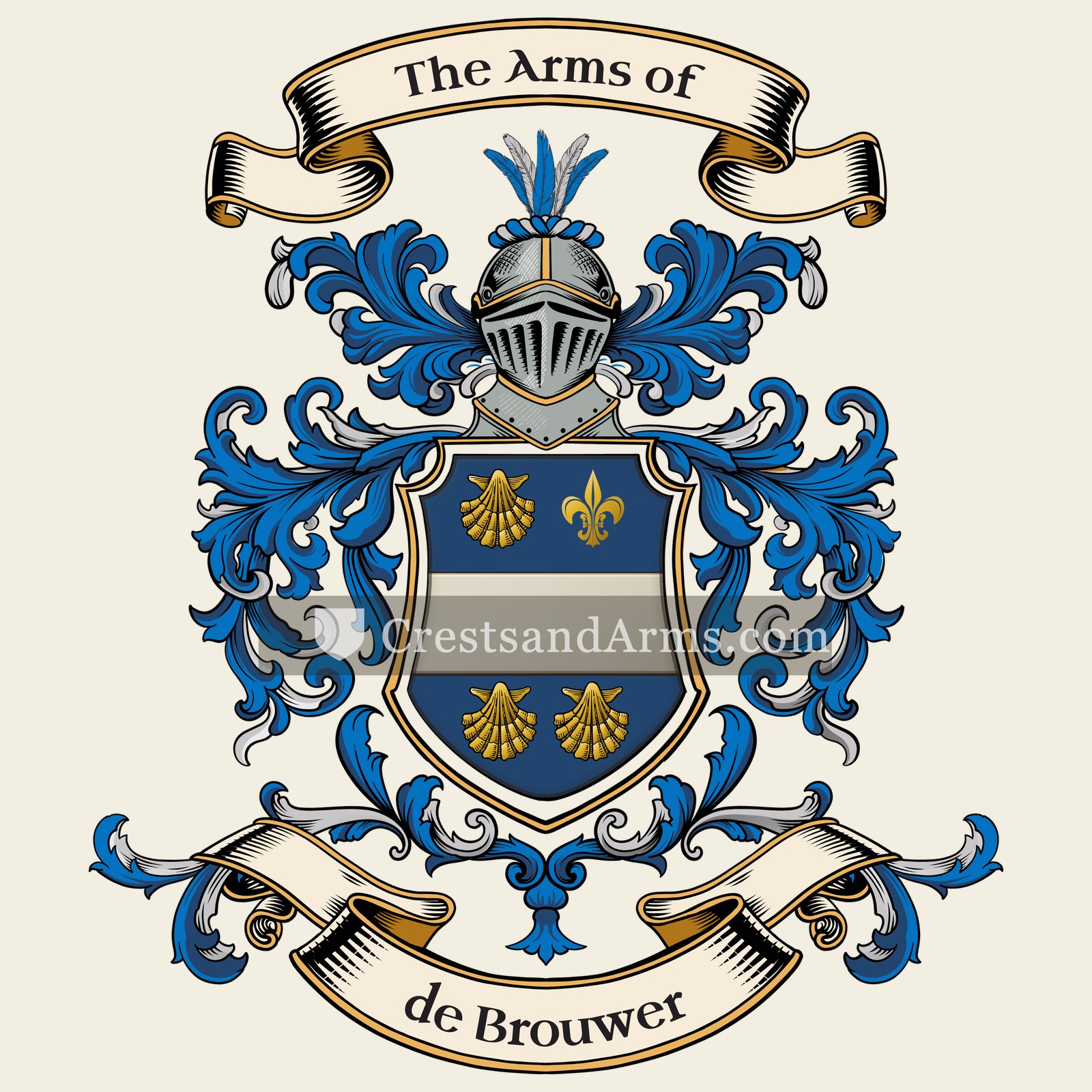 The de Brouwer coat of arms