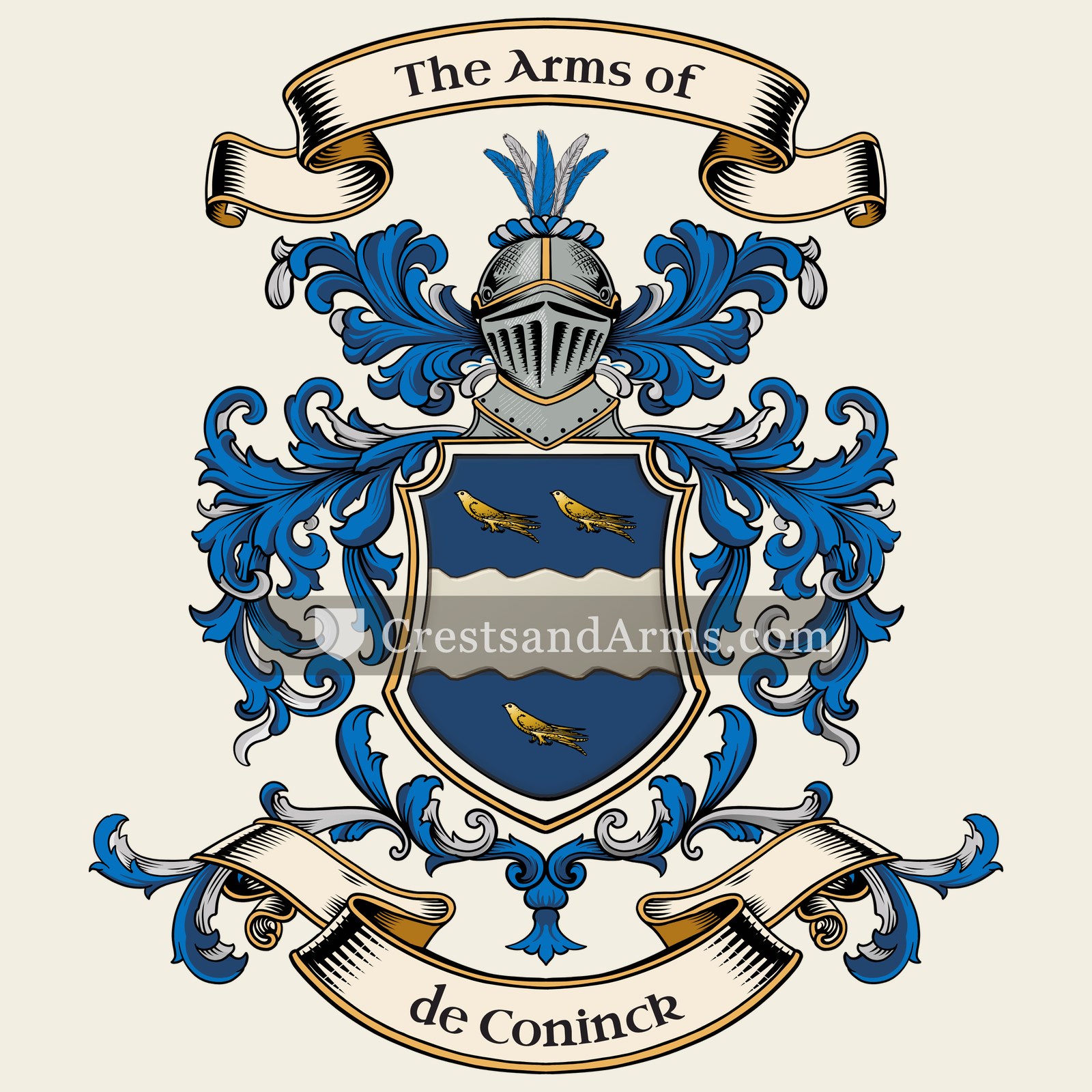 The de Coninck coat of arms