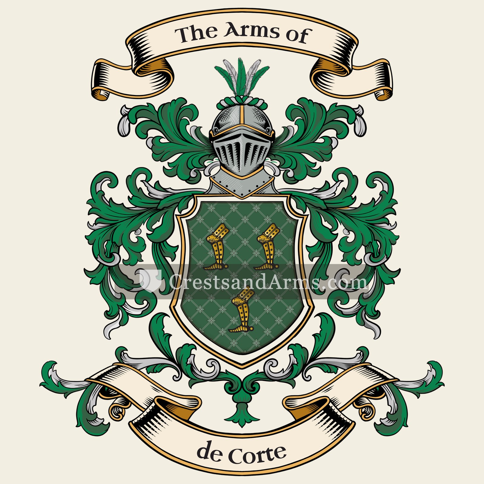 The de Corte coat of arms