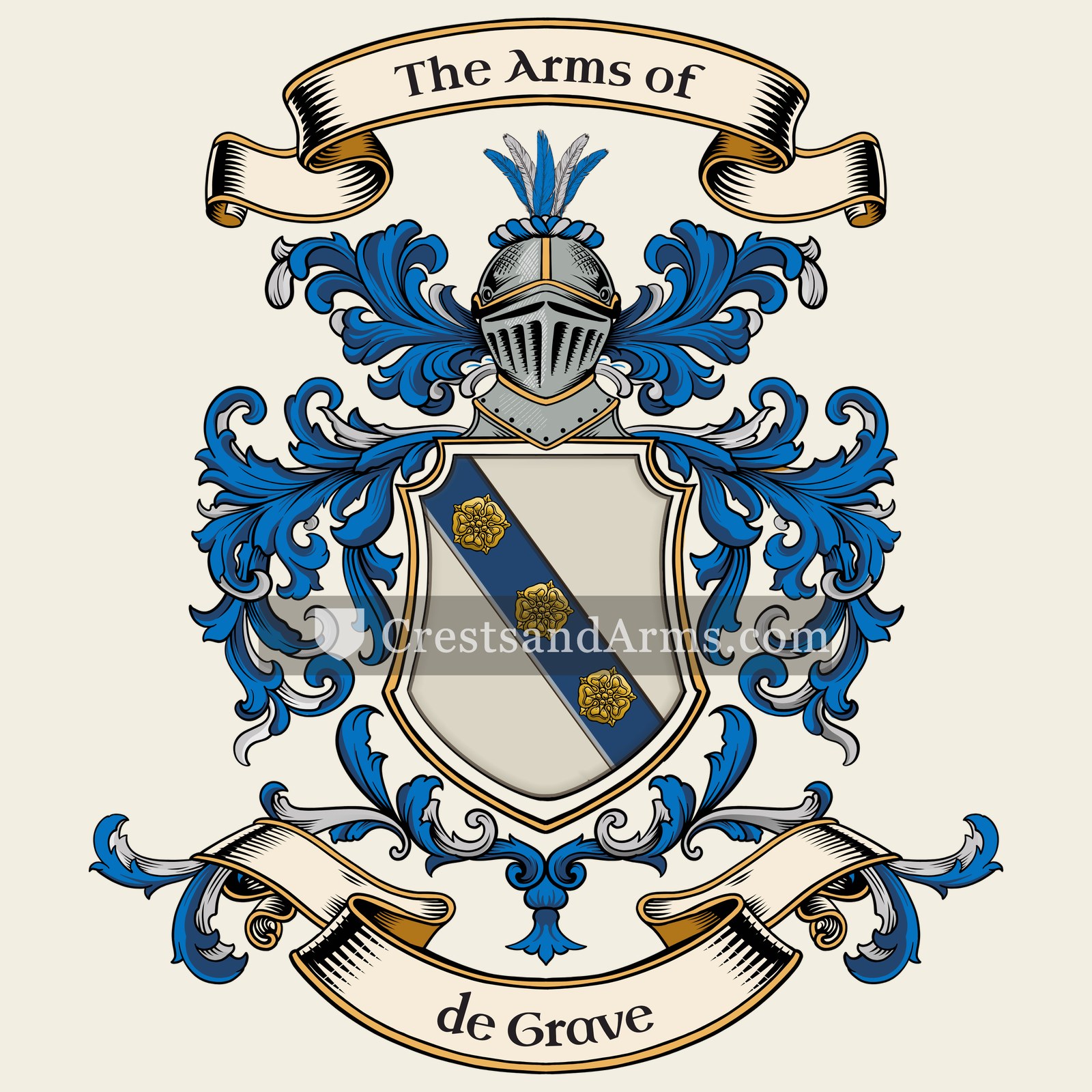 The de Grave coat of arms