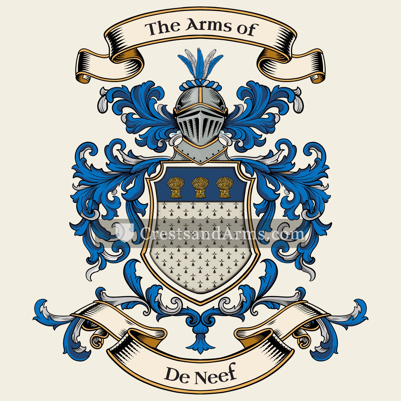 The De Neef coat of arms