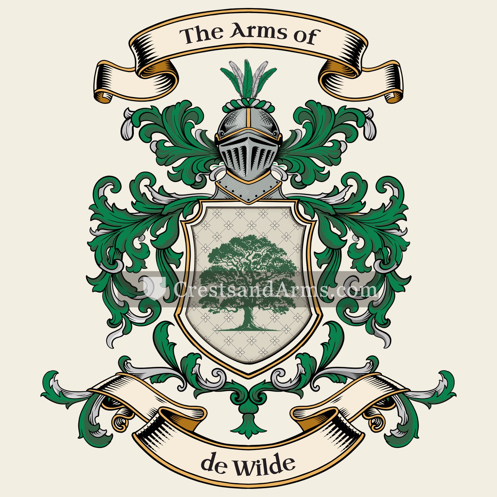 The de Wilde coat of arms