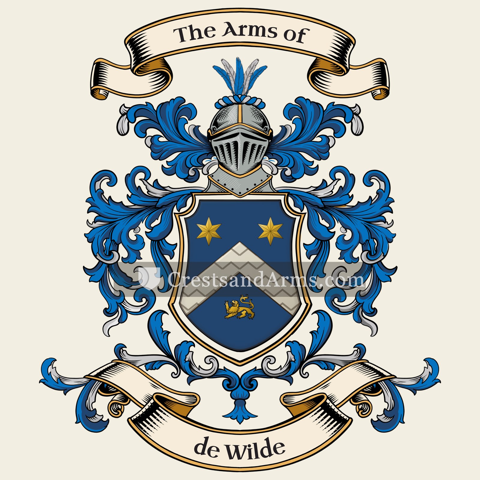 The de Wilde coat of arms