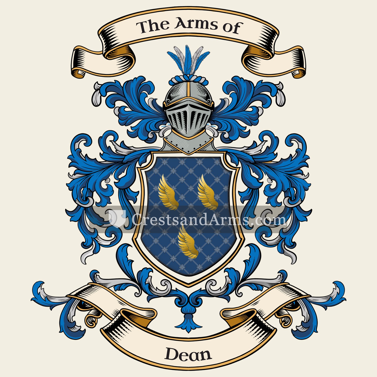 The Dean coat of arms