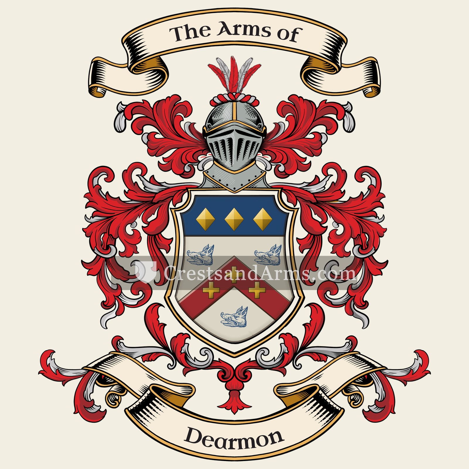 The arms